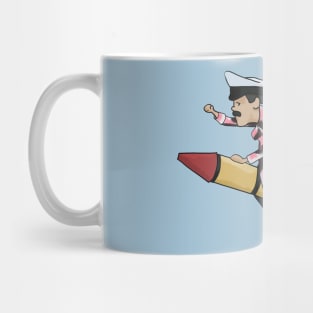 Rocket and Roll Mug